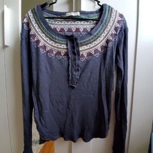 Free people long sleeve top